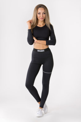 GoldBee Legíny Honeyring Black (Barva Black, Velikost L)