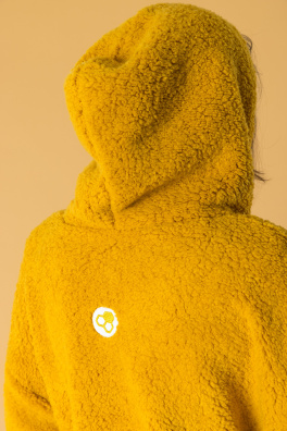 GoldBee Mikina Doba Ledová Gold (Barva Gold, Velikost XL-4XL)