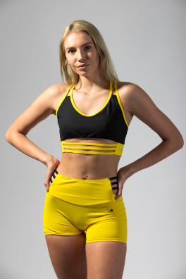 GoldBee Top Anastasiia BI Black and Yellow (Barva Yellow, Velikost S)