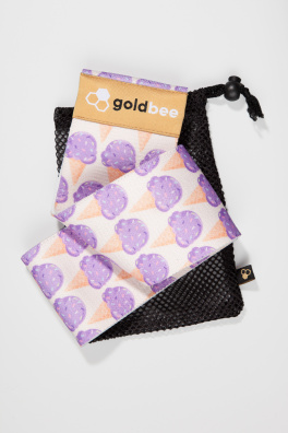 GoldBee Posilovací guma BeBooty Ice Cream (Barva Ice Cream, Velikost S)