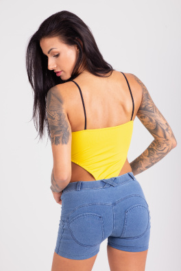 GoldBee Body New York Logo Yellow (Barva Yellow, Velikost XS)