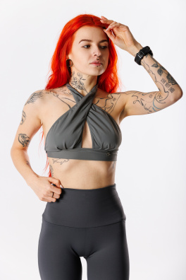 GoldBee Plavky Cross Vrchní Díl Beton Grey (Barva Beton Grey, Velikost L)