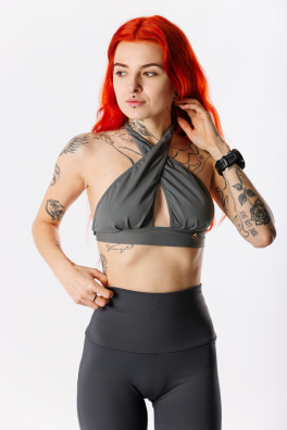 GoldBee Plavky Cross Vrchní Díl Beton Grey (Barva Beton Grey, Velikost L)