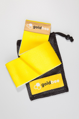GoldBee Posilovací guma BeBooty Yellow (Barva Yellow, Velikost S)