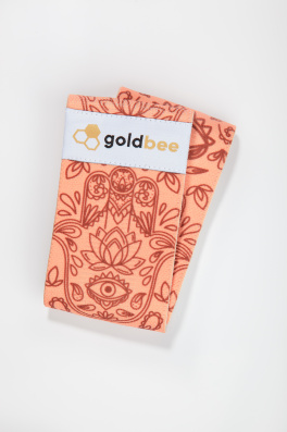 GoldBee Posilovací guma BeBooty Mandala Brown (Barva Mandala Brown, Velikost L)