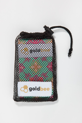 GoldBee Posilovací guma BeBooty Mandala Green (Barva Mandala Green, Velikost L)