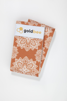 GoldBee Posilovací guma BeBooty Mandala White (Barva Mandala White, Velikost L)