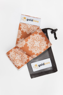 GoldBee Posilovací guma BeBooty Mandala White (Barva Mandala White, Velikost L)