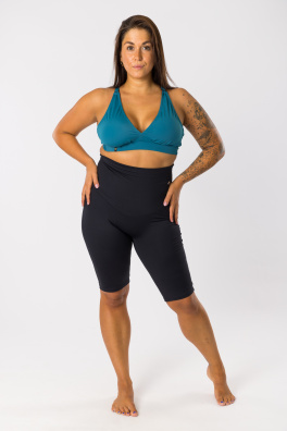 GoldBee Plavky Vrchní Díl Triangle Petrol (Barva Petrol, Velikost L)