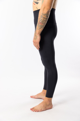 GoldBee Pánské Legíny Stahující Pas Black (Barva Black, Velikost L)