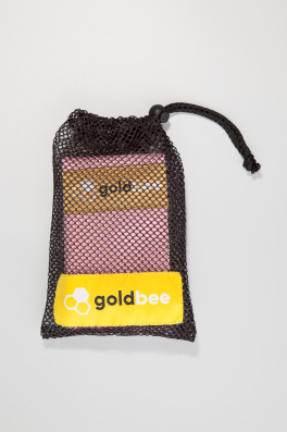 GoldBee Posilovací guma BeBooty Candy Pink (Barva Candy Pink, Velikost S)