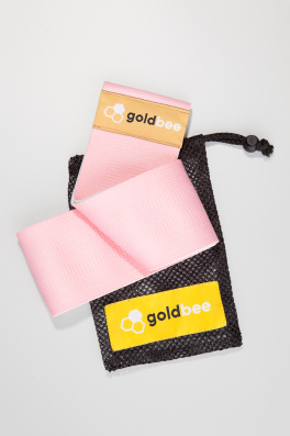 GoldBee Posilovací guma BeBooty Candy Pink (Barva Candy Pink, Velikost S)