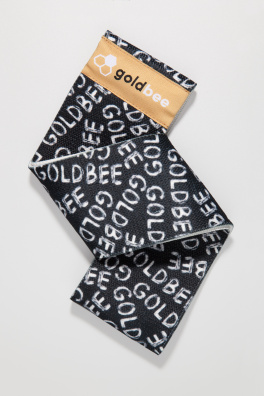 GoldBee Posilovací guma BeBooty GOLDBEE Black (Barva Black, Velikost L)