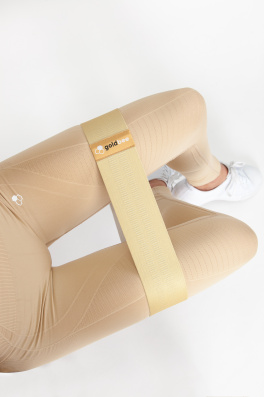 GoldBee Posilovací guma BeBooty Gold (Barva Gold, Velikost S)