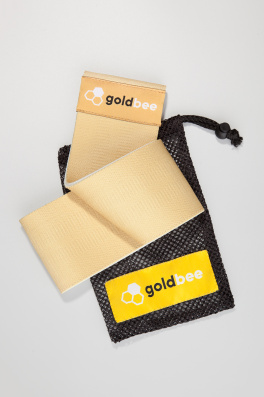 GoldBee Posilovací guma BeBooty Gold (Barva Gold, Velikost S)