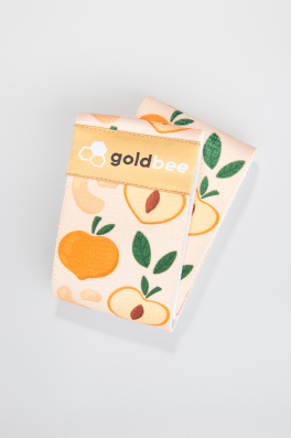 GoldBee Posilovací guma BeBooty Peach (Barva Peach, Velikost S)