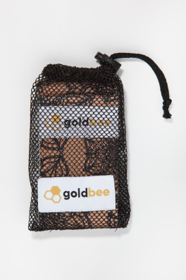 GoldBee Posilovací guma BeBooty Mandala Black (Barva Mandala Black, Velikost L)