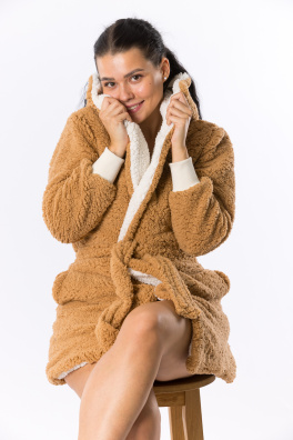 GoldBee Kabát Doba Ledová Naturels (Barva Naturels, Velikost XL-XXL)