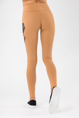 GoldBee Legíny Tugendhat Latté&Black (Barva Latté, Velikost S)