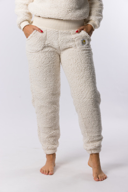 GoldBee Tepláky Doba Ledová Creamy White (Barva Creamy White, Velikost L)