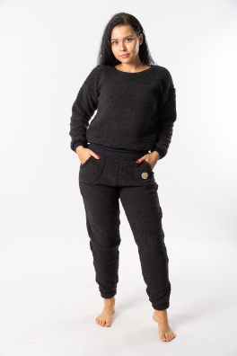 GoldBee Mini Mikina Doba Ledová Black (Barva Black, Velikost L)