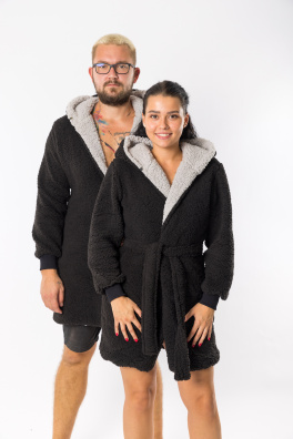 GoldBee Kabát Doba Ledová Black (Barva Black, Velikost XL-XXL)