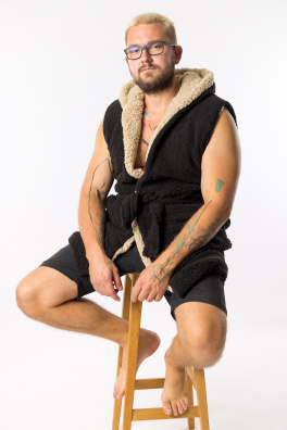 GoldBee Vesta Doba Ledová Black & Brown (Barva Brown, Velikost XL-XXL)