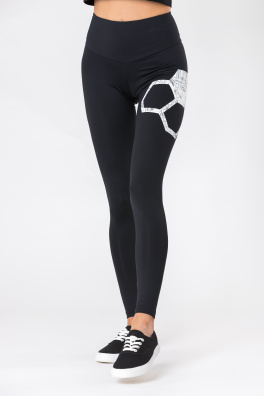 GoldBee Legíny Tugendhat Black&White (Barva white, Velikost  S)