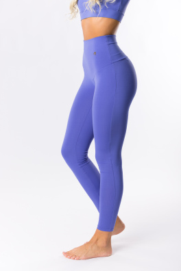 GoldBee Legíny Stahující Celé Břicho Lycra AirForce Blue (Barva Airforce Blue, Velikost L)