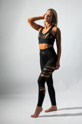 GoldBee Podprsenka Lenka Tiger Black (Barva Black, Velikost XS)