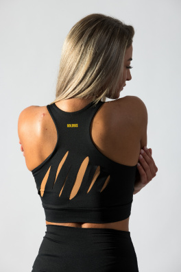 GoldBee Podprsenka Lenka Tiger Black (Barva Black, Velikost XS)