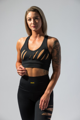 GoldBee Podprsenka Lenka Tiger Black (Barva Black, Velikost XS)