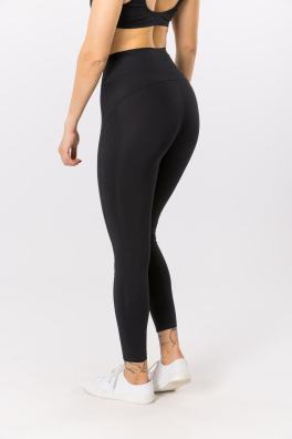 GoldBee Legíny Veve s Kapsičkou Lycra Black (Barva Black, Velikost XL)