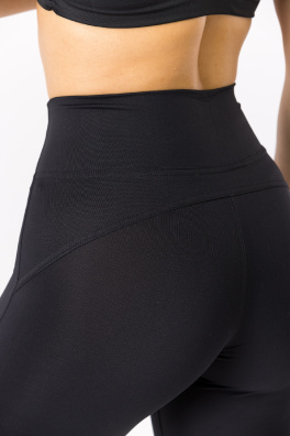 GoldBee Legíny Veve s Kapsičkou Lycra Black (Barva Black, Velikost XS)