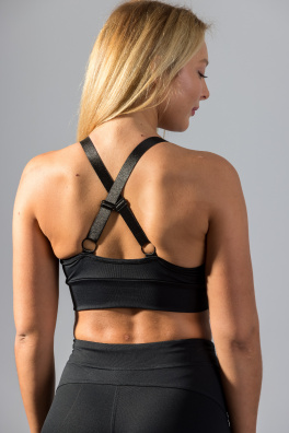 GoldBee Podprsenka Veve All Black (Barva All Black, Velikost XS)