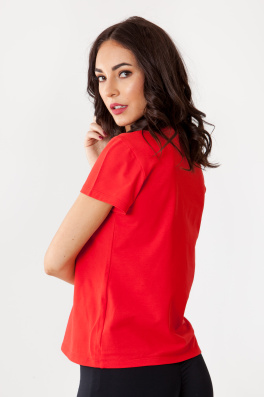 GoldBee Tričko Organic Red (Barva Red, Velikost L)