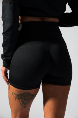 GoldBee Kraťase Stahující Pas Krátké Black (Barva Black, Velikost L)