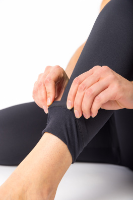 GoldBee Legíny Zateplené Stahující Celé Břicho Black (Barva Black, Velikost 3XL)