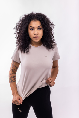 GoldBee Tričko Organic Sand (Barva Sand, Velikost L)