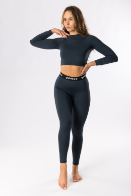 GoldBee Legíny Logo BeOne Lycra Onyx (Barva Onyx, Velikost 3XL)