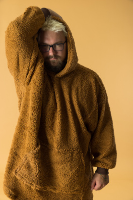 GoldBee Mikina Doba Ledová Naturels (Barva Naturels, Velikost XL-4XL)