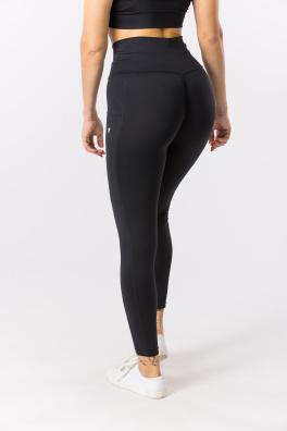 GoldBee Legíny S Kapsou Lycra Black (Barva Black, Velikost 5XL)