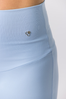 GoldBee Krátké Kraťásky Stahující Celé Břicho Baby Blue (Barva Baby Blue, Velikost L)