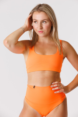 GoldBee Basic Plavky Vrchní Díl Neon Orange (Barva Neon Orange, Velikost L)