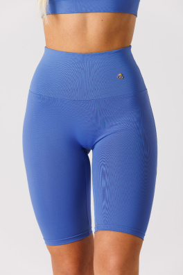 GoldBee Kraťase Stahující Pas Dlouhé AirForce Blue (Barva Airforce Blue, Velikost L)