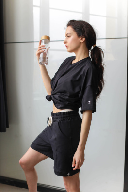 GoldBee Basic Organic Tričko Black (Barva Black, Velikost S)