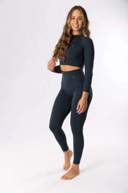 GoldBee Legíny Stahující Celé Břicho Lycra Onyx (Barva Onyx, Velikost 3XL)