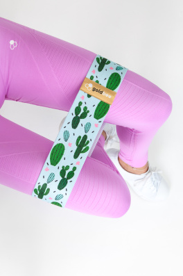 GoldBee Posilovací guma BeBooty Cactusland (Barva Cactusland, Velikost M)