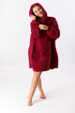 GoldBee Mikina Doba Ledová Bloody Red (Barva Bloody Red, Velikost XL-4XL)