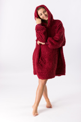 GoldBee Mikina Doba Ledová Bloody Red (Barva Bloody Red, Velikost XL-4XL)